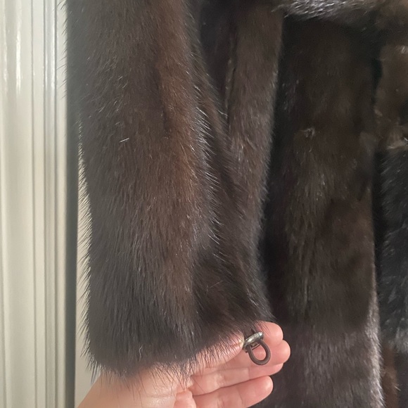 Luxury Mink Long Fur Coat. 100%Real Fur. Made in Turkey. - Picture 3 of 8